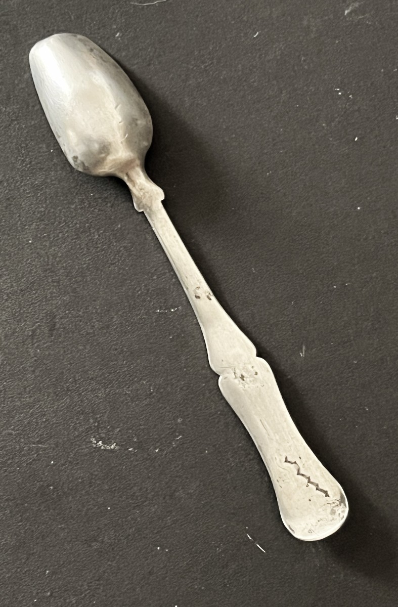 Two Zarf And A Silver Spoon From 19th-century Ottoman Türkiye, With Tugras Hallmarks To Be Identified.-photo-6