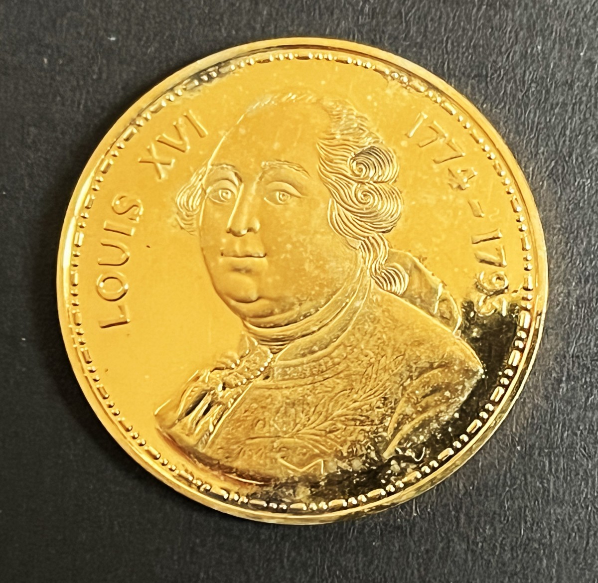 35 Gilt Silver Medals, "the Kings Of France", 24-karat Gold And 925 Silver, Minerva Hallmark-photo-1