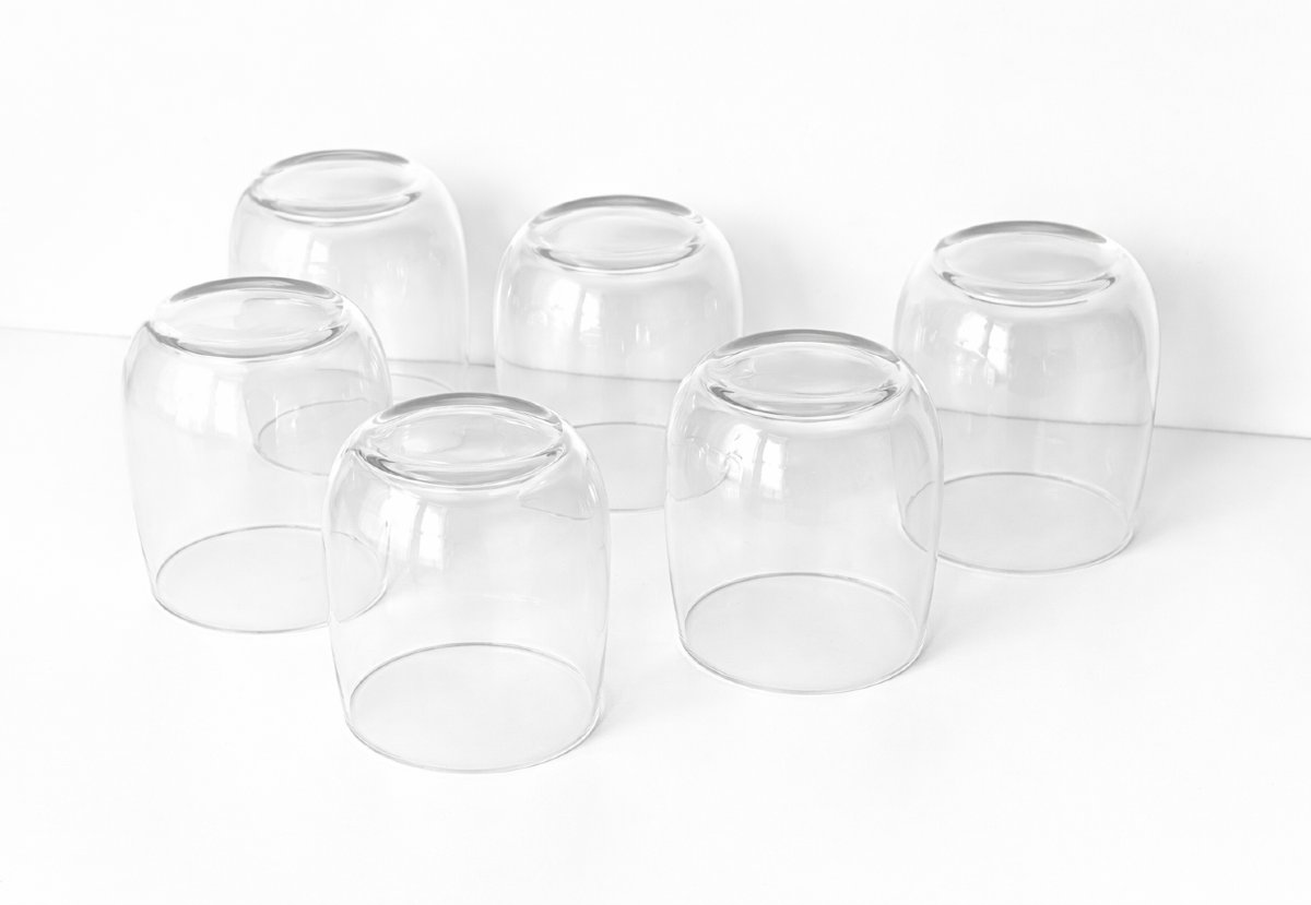 Six verres en Cristal de la manufacture Daum France - Long Drink, Mocktail, orangeade...-photo-3