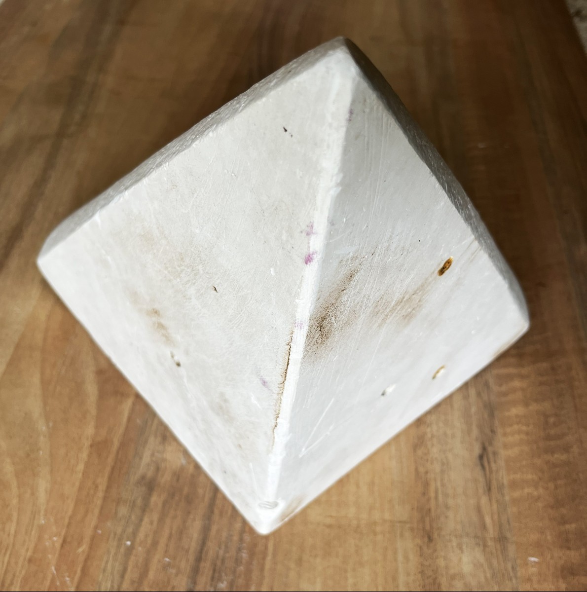 suite de quatre appliques art déco en plâtre-photo-5