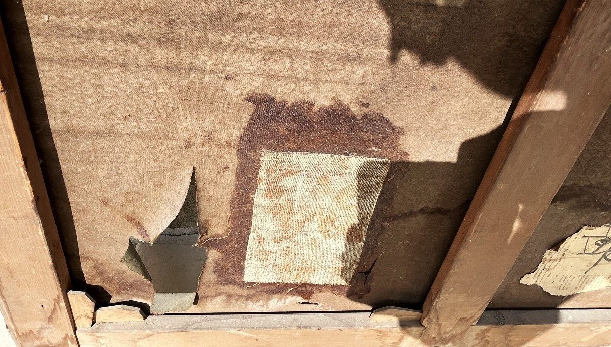 Freemasonry, Rose Croix, Large Portrait Of A Man With His 19th Century Ornaments-photo-8