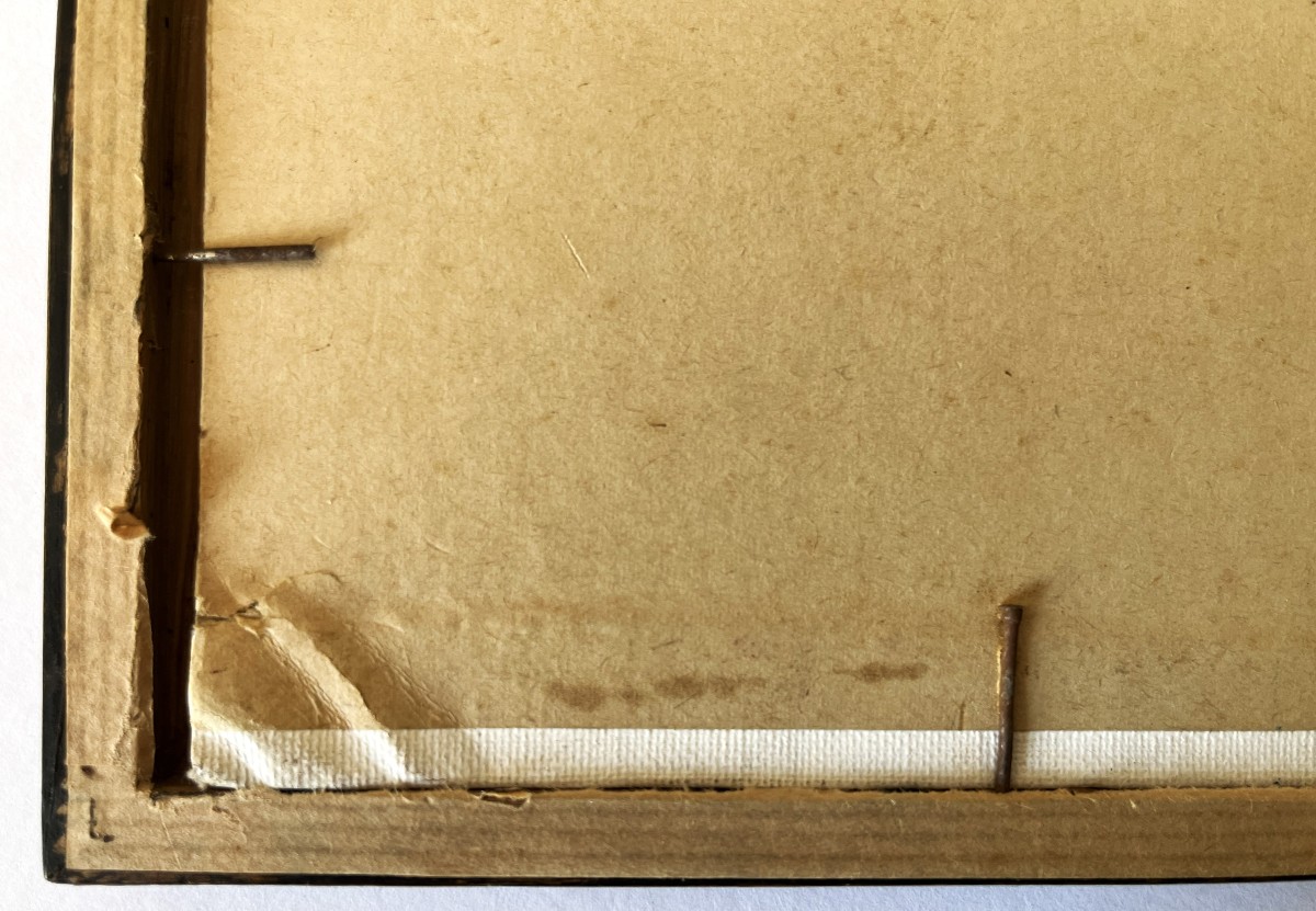 Louis Suire 1899/1987, Ile de Ré, rue de Ars en Ré, huile sur carton.-photo-5