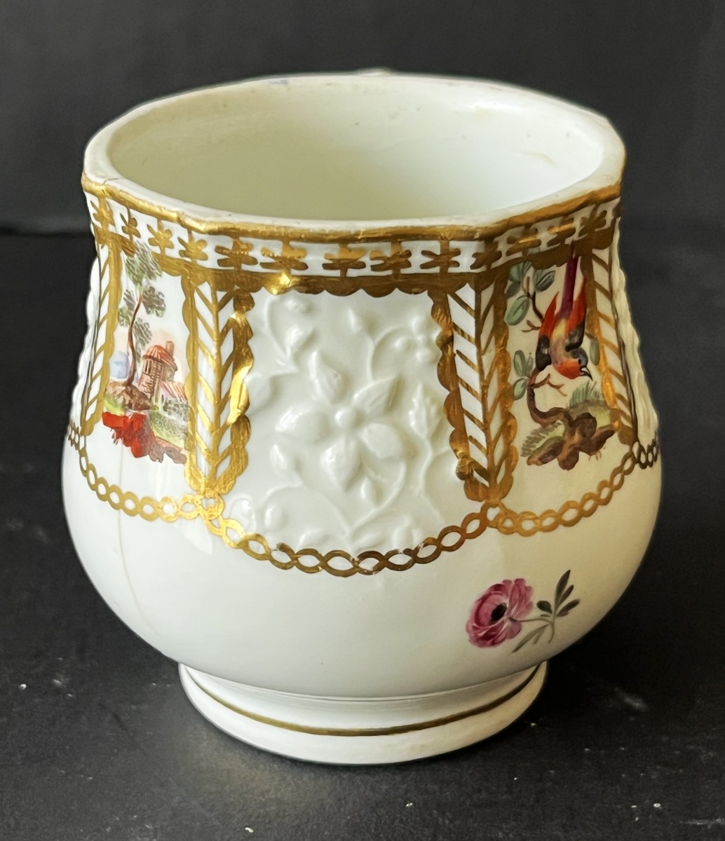 Tasse en porcelaine de Frankenthal du 18 ème siècle-photo-2