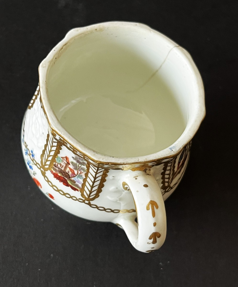 Tasse en porcelaine de Frankenthal du 18 ème siècle-photo-1