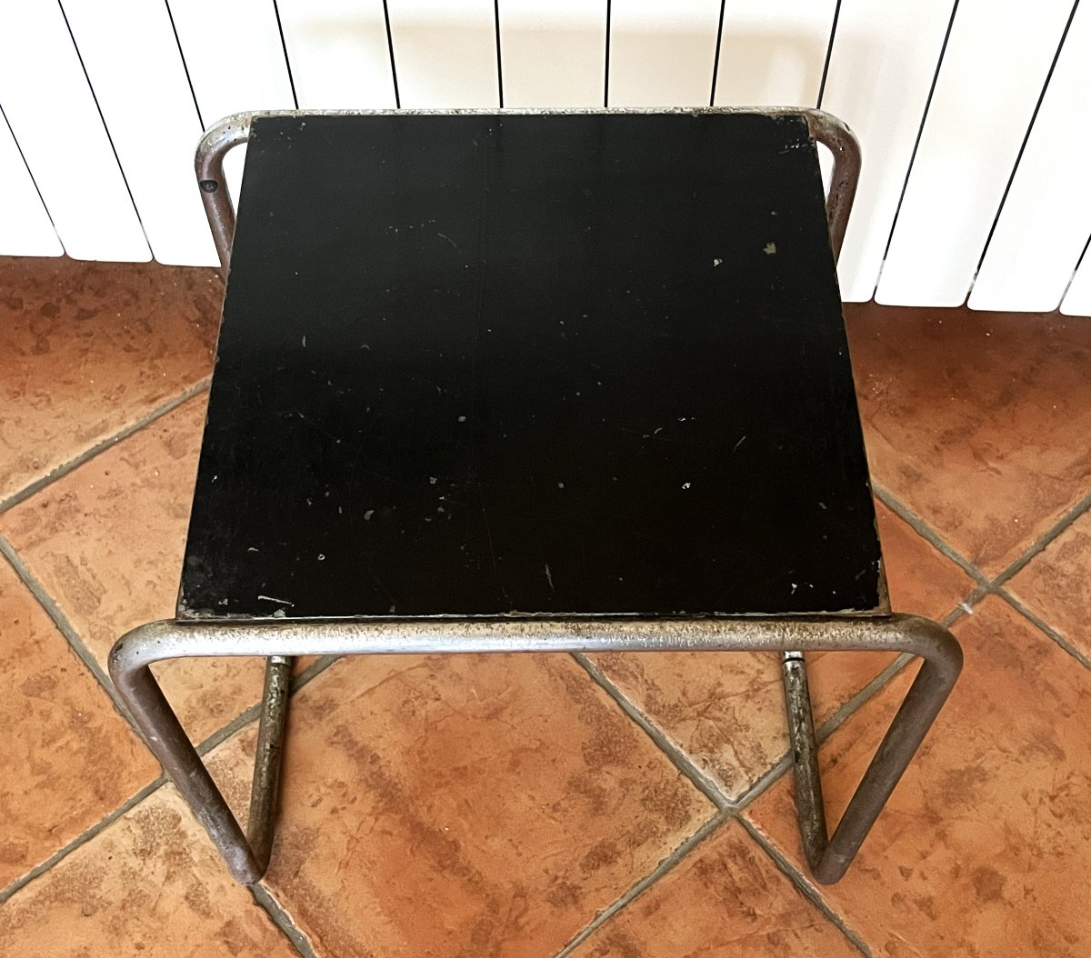 Marcel Breuer édition Thonet, trois tables gigognes des années 1930, Bauhaus-photo-3