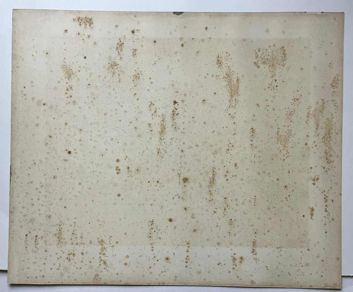 Alfred de Dreux, grande lithographie en sépia de chez Goupil 1861, "mille tonnerres"-photo-6