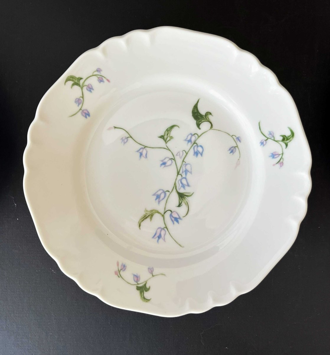 Richard Ginori 67, Eight Hand-painted Dessert Plates, Designed By Mic-photo-1