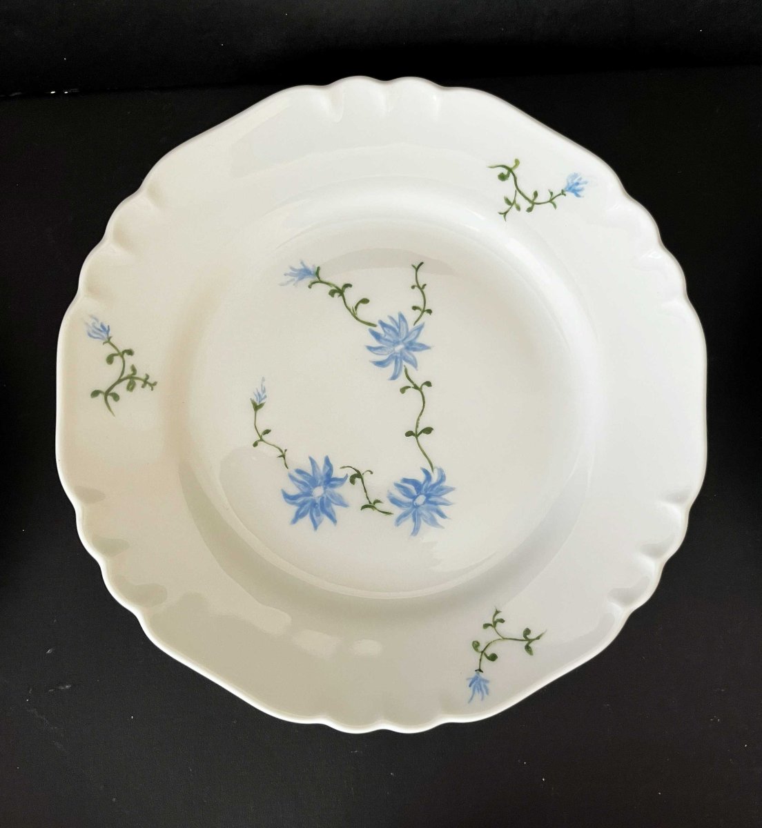 Richard Ginori 67, Eight Hand-painted Dessert Plates, Designed By Mic-photo-4