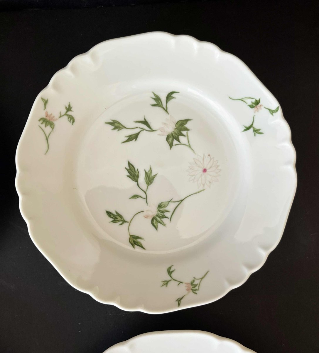 Richard Ginori 67, Eight Hand-painted Dessert Plates, Designed By Mic-photo-2