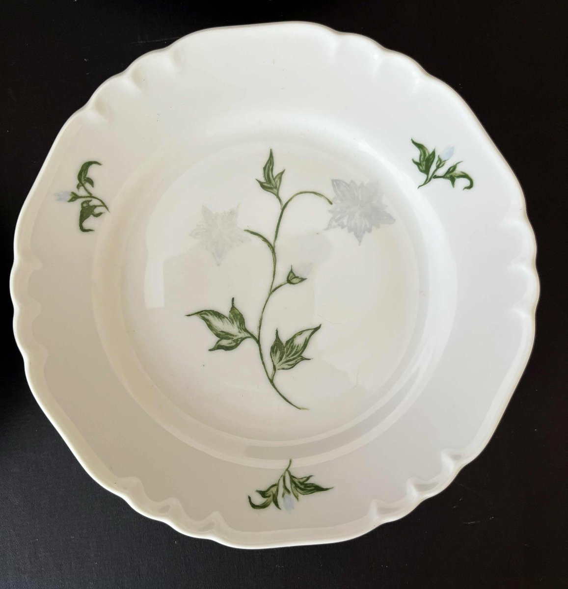 Richard Ginori 67, Eight Hand-painted Dessert Plates, Designed By Mic-photo-5