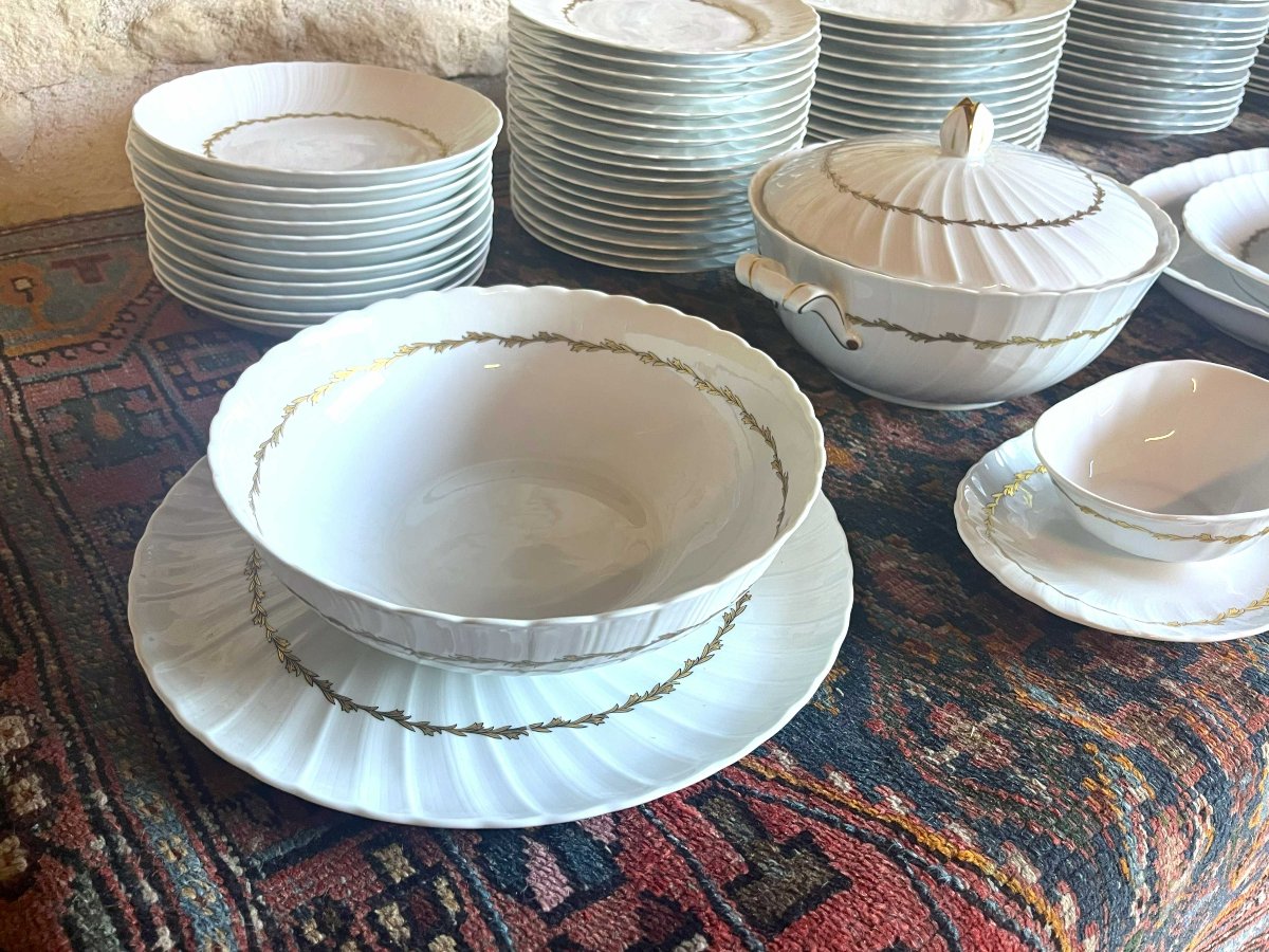 Bernardaud à Limoges très important service "Musset" des années 50, composé de 100 pièces-photo-6