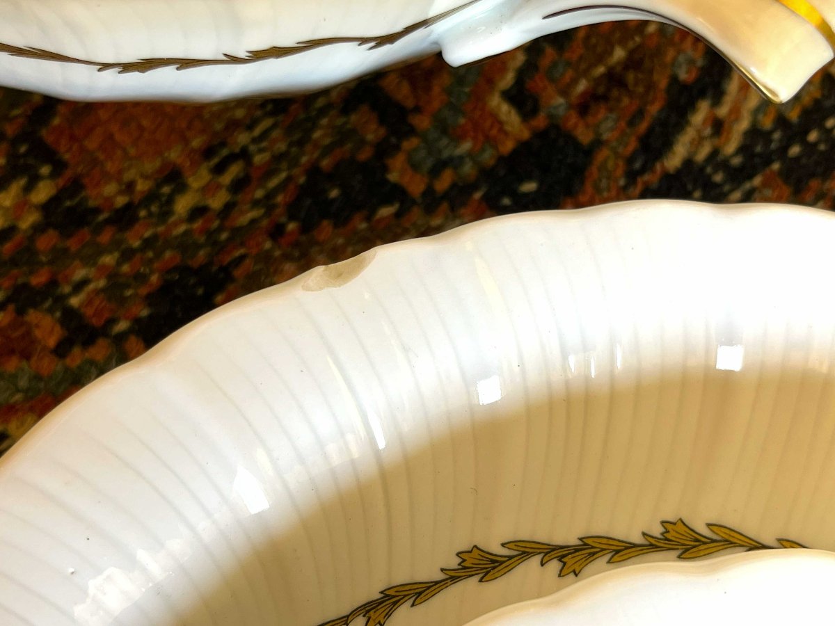 Bernardaud à Limoges très important service "Musset" des années 50, composé de 100 pièces-photo-7