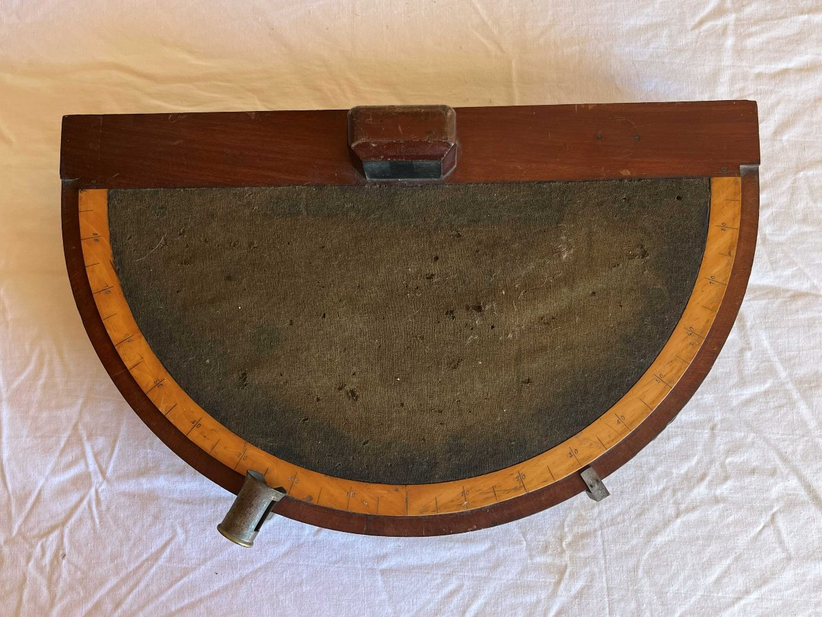 19th-century Scientific Instrument Made Of Mahogany—to Be Identified-photo-2