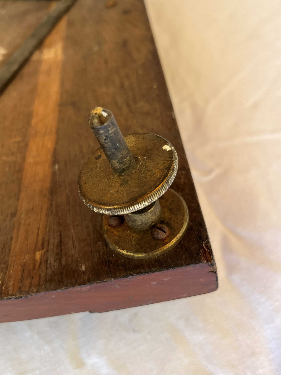 19th-century Scientific Instrument Made Of Mahogany—to Be Identified-photo-5