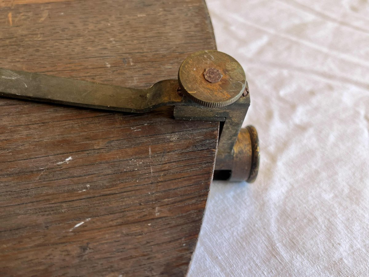 19th-century Scientific Instrument Made Of Mahogany—to Be Identified-photo-7