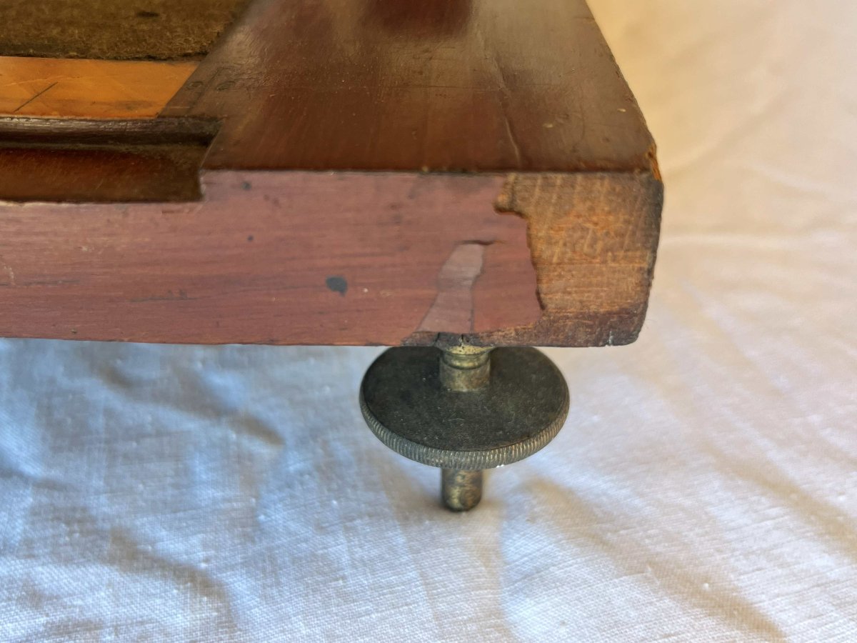 19th-century Scientific Instrument Made Of Mahogany—to Be Identified-photo-8