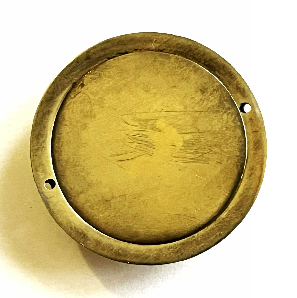 Silver Enamel Pill Box With A "magot" Design, Art Deco Period-photo-3