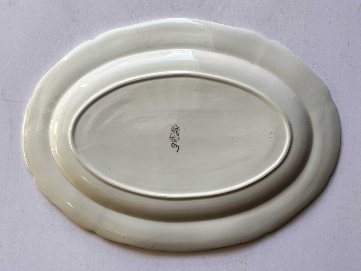 Gien, Rambouillet Set, Large Brocart Dish.-photo-3