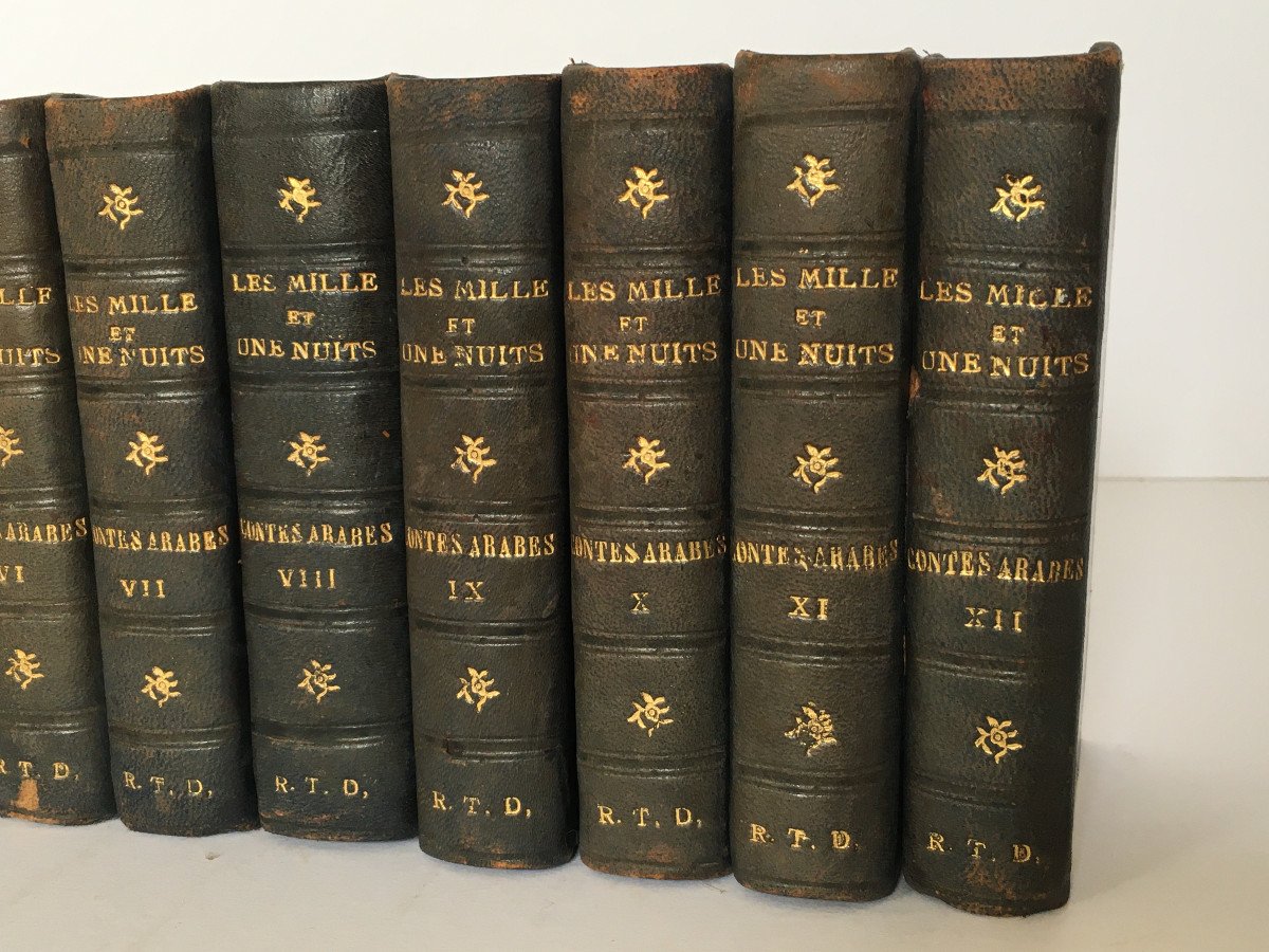 Les Mille Et Une Nuits, Lugan Paris 1826 Arbouys Relieur, 2ème édition Mignonne-photo-3