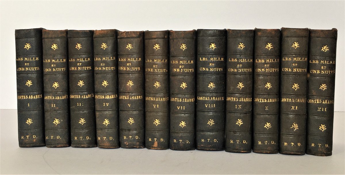Les Mille Et Une Nuits, Lugan Paris 1826 Arbouys Relieur, 2ème édition Mignonne