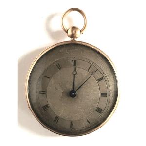 Le Roy, Guilloché Gold Pocket Watch From The Restoration Period