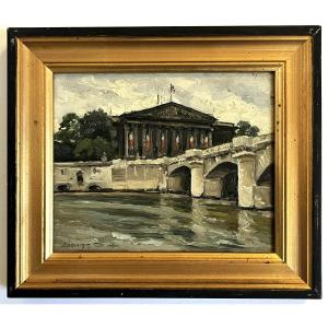 Paris, Assemblée Nationale 14 juillet 1935, par Auguste Bernard 