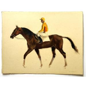 John Skeaping 1901–1980  "before The Race" Jockey On His Horse
