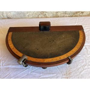 19th-century Scientific Instrument Made Of Mahogany—to Be Identified