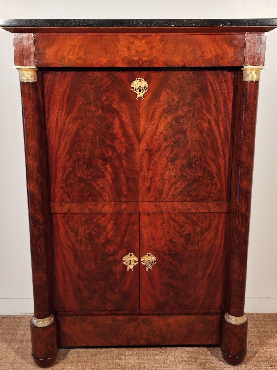 Commode Et Secretaire d'époque Empire-photo-2