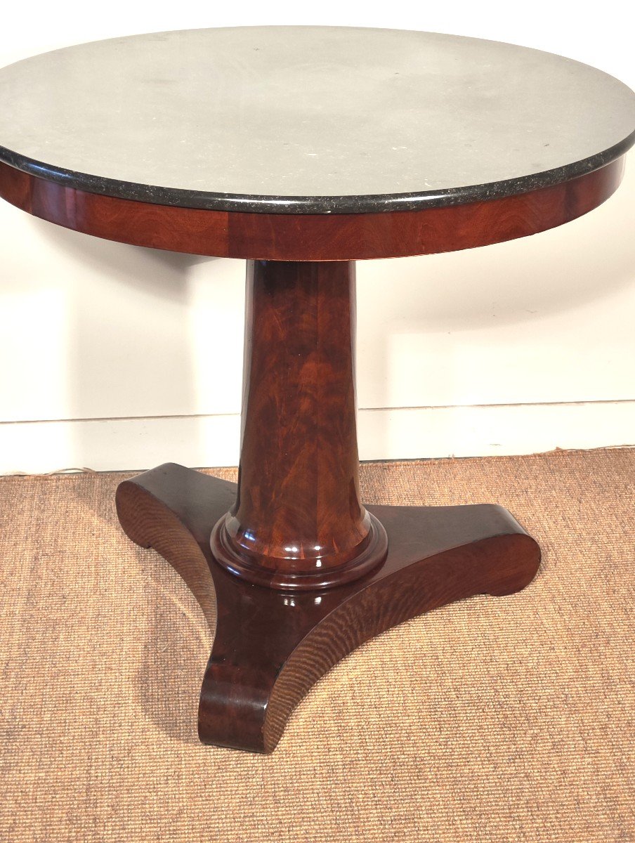 Empire Mahogany Pedestal Table