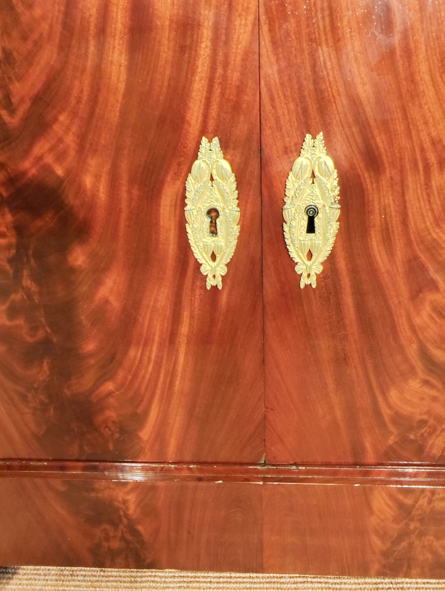 Secretaire En Acajou d'époque Empire-photo-4