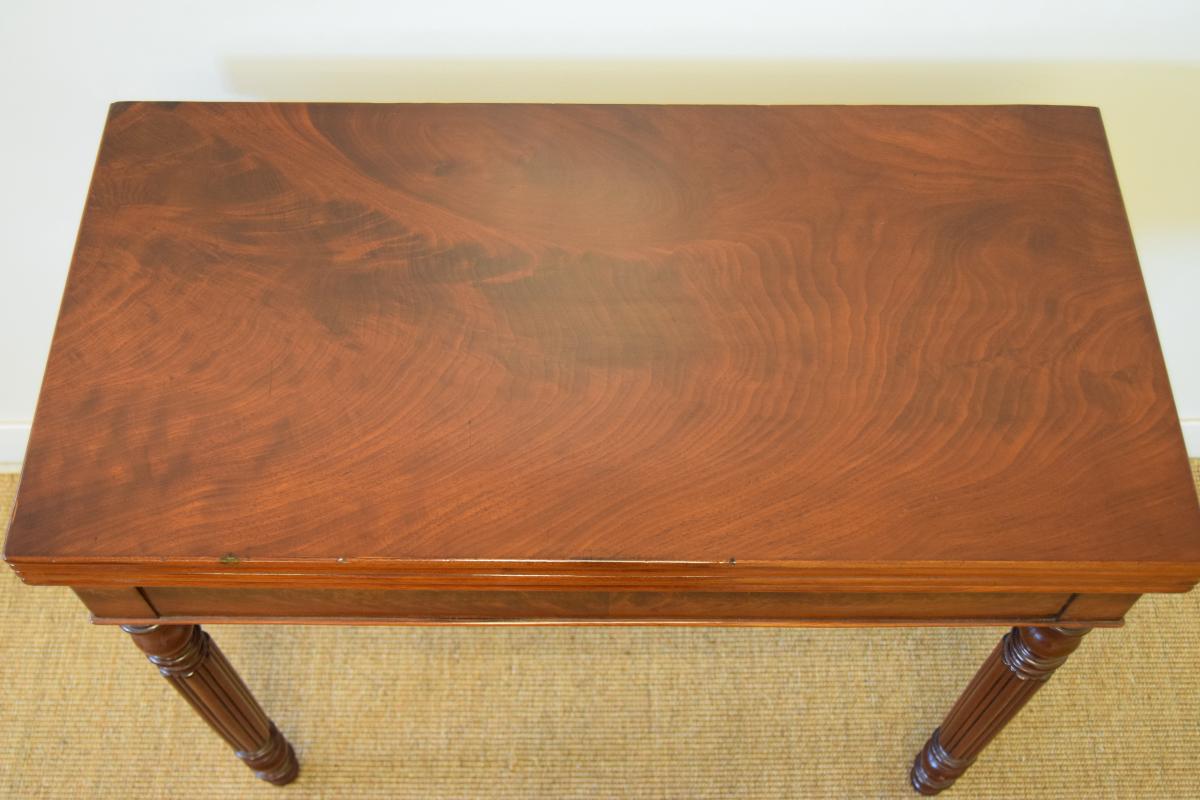 Mahogany Game Table-photo-4