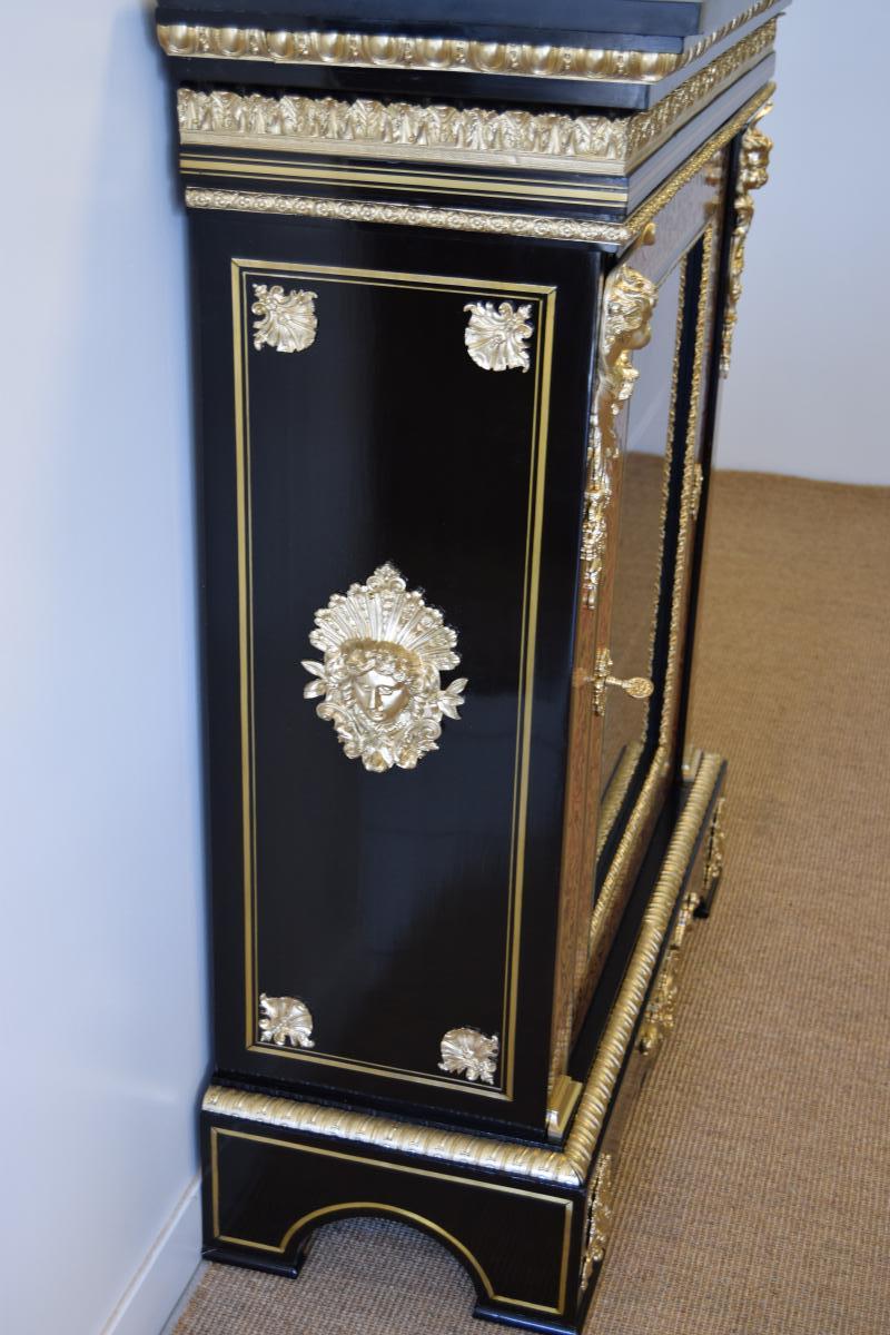 Showcase Boulle Marquetry-photo-2