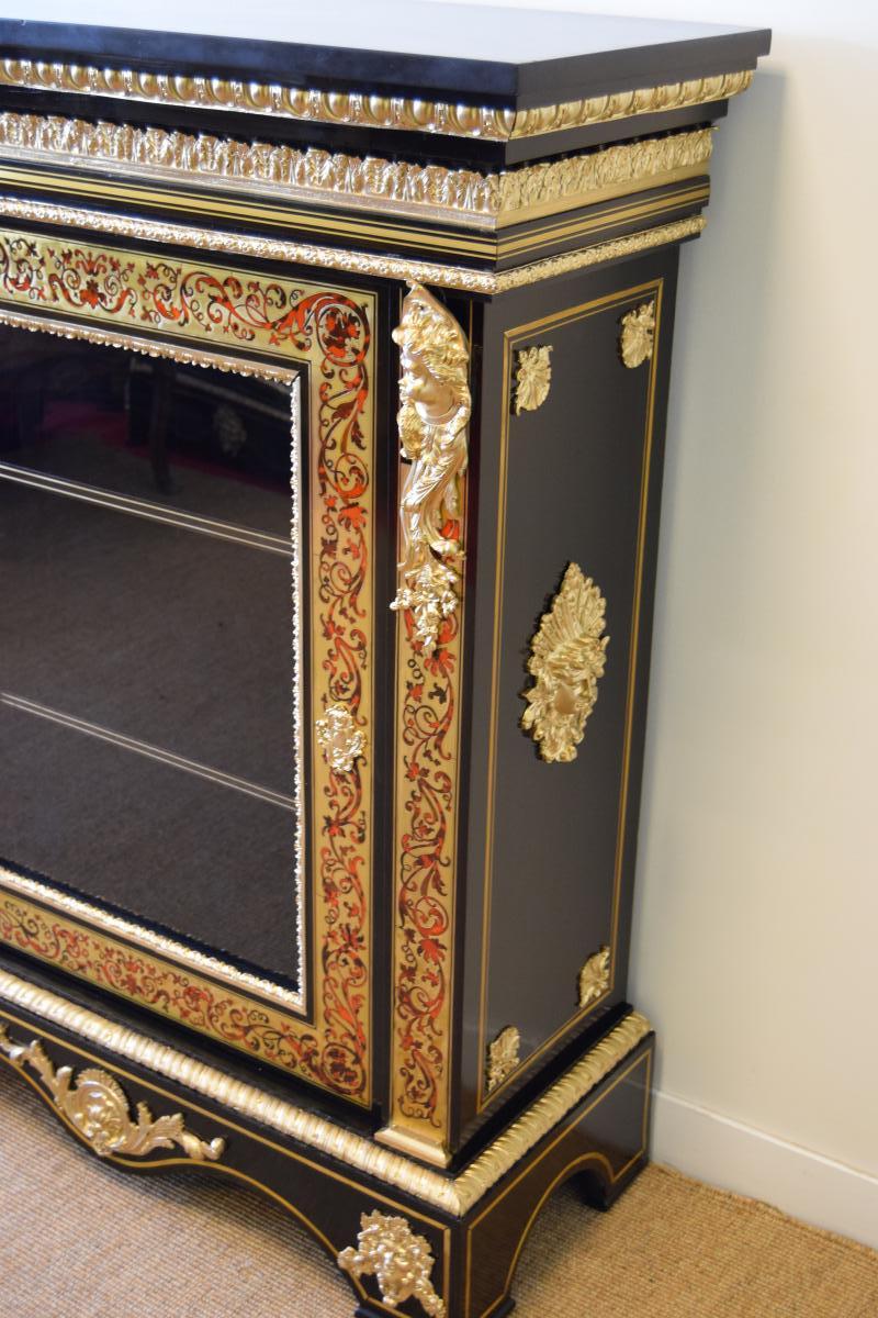 Showcase Boulle Marquetry-photo-4