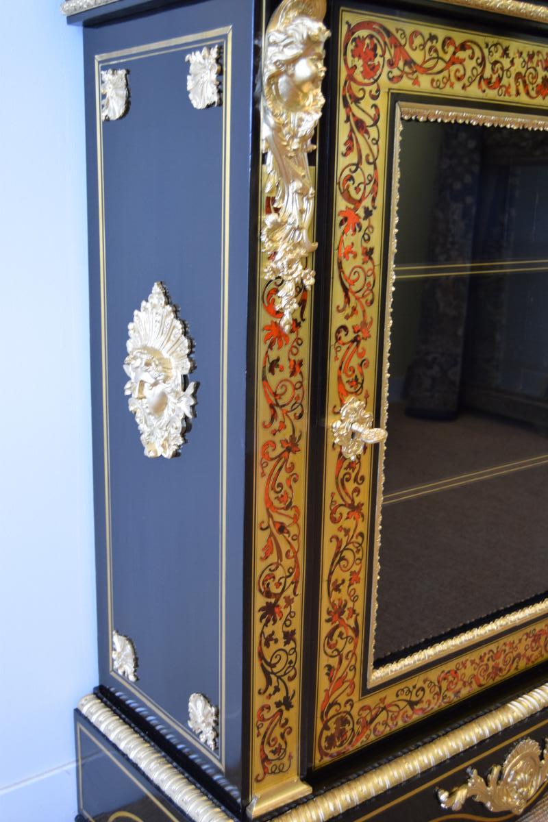 Showcase Boulle Marquetry-photo-5