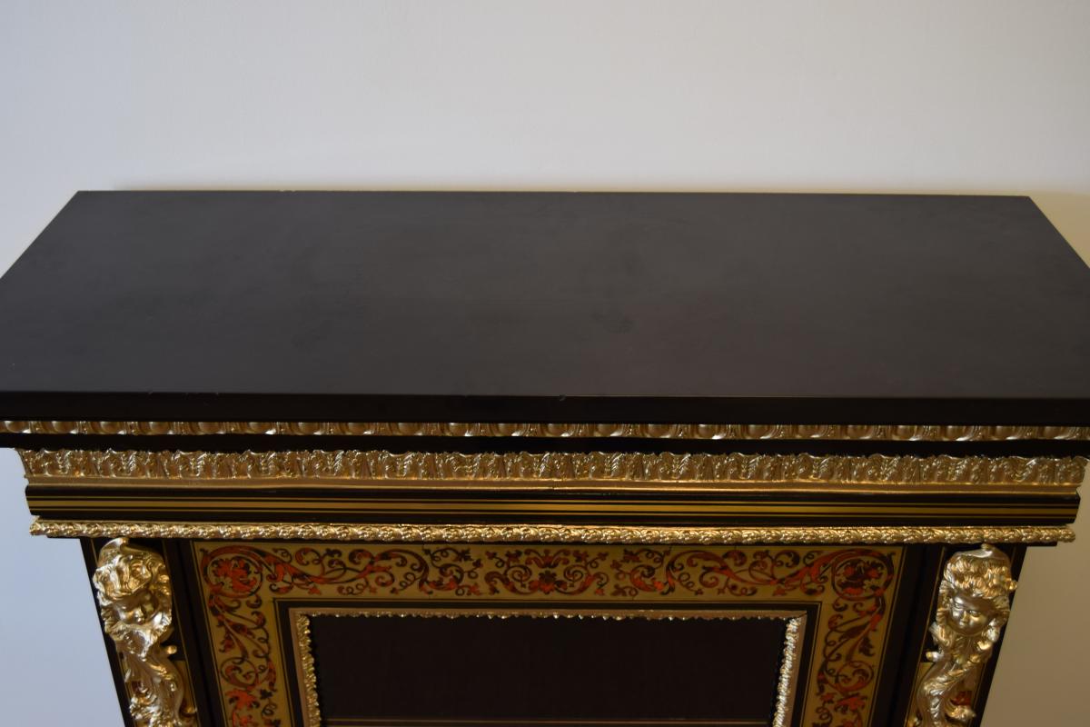 Showcase Boulle Marquetry-photo-7