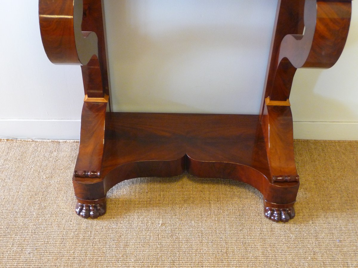 Mahogany Console-photo-3