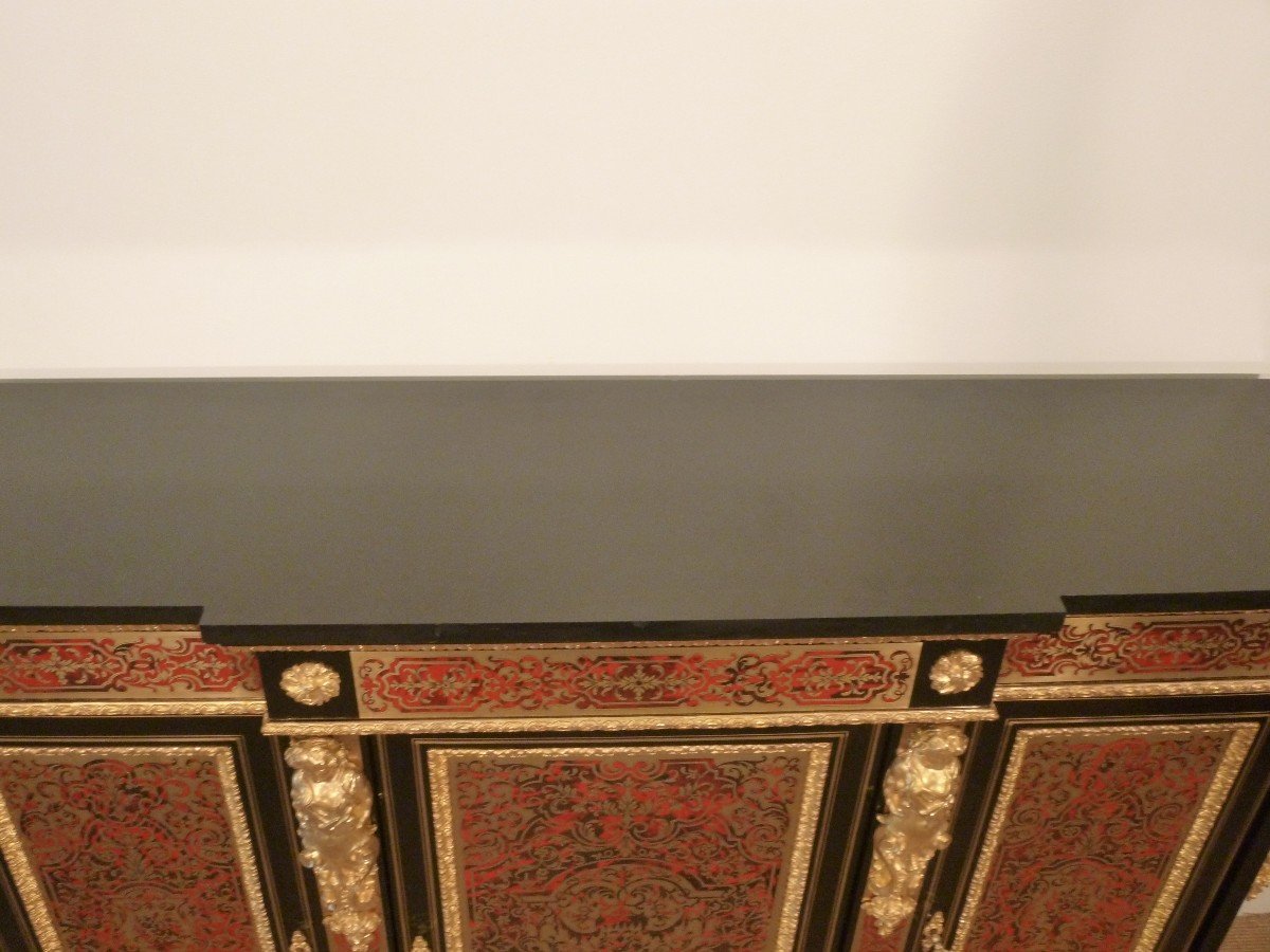 Boulle Marquetry Sideboard-photo-8