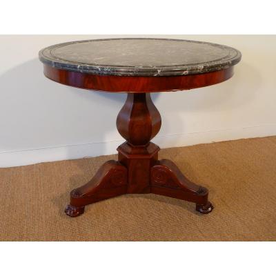 Pedestal Table Mahogany Restoration Period