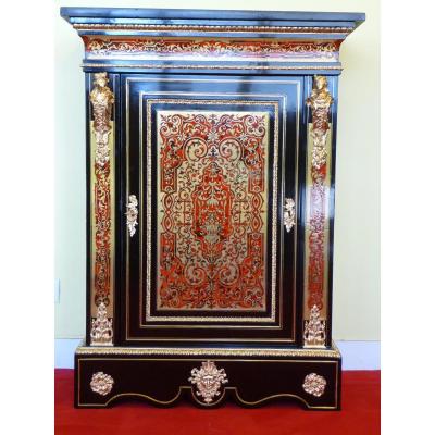 Meuble d'Appui En Marqueterie Boulle