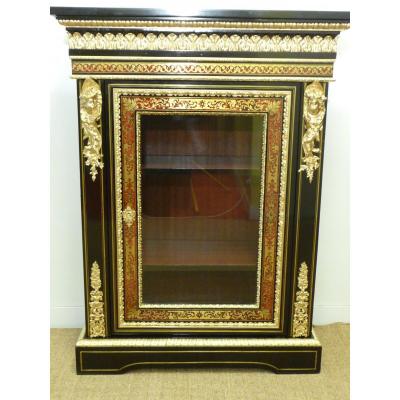 Napoleon III Boulle Marquetry Showcase