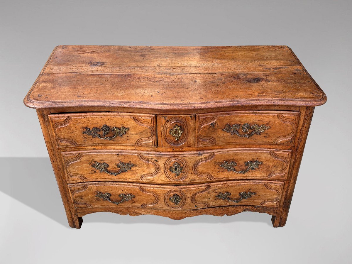 18ème Siècle, Commode Provinciale Française en Noyer -photo-3