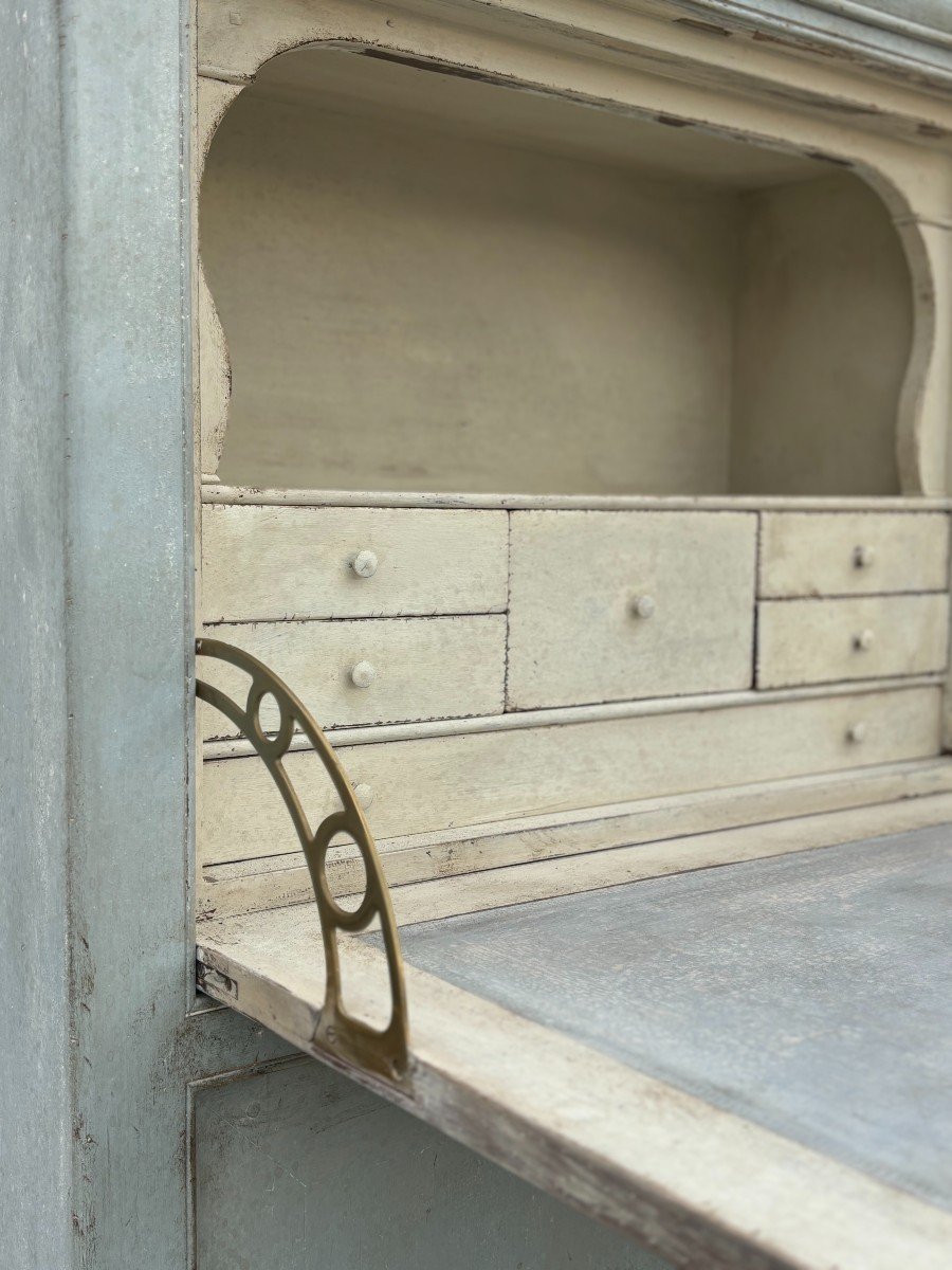 French Painted Escritoire Desk-photo-1
