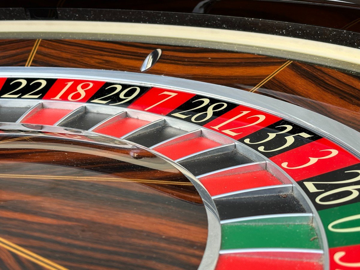 1980s Professional Roulette Wheel By Cammegh-photo-2