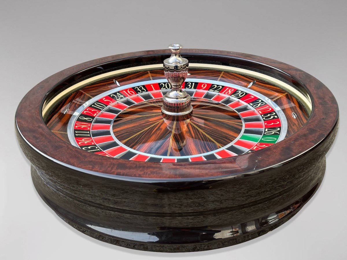 1980s Professional Roulette Wheel By Cammegh-photo-3