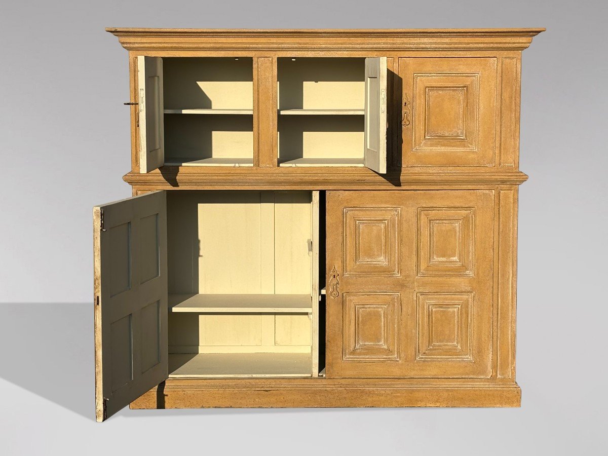 Armoire Peinte 19ème Siècle-photo-2