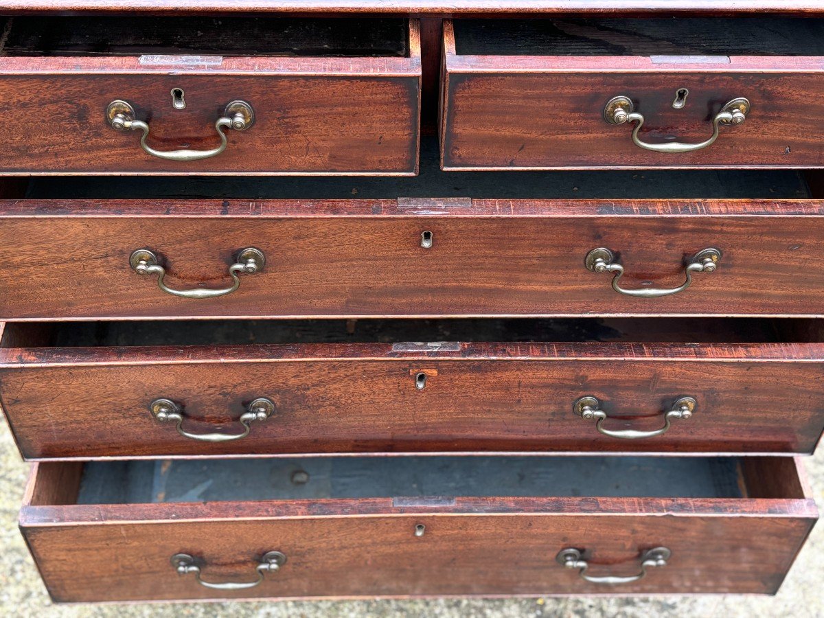 18ème Siècle, Commode en Acajou d'Époque George III -photo-3
