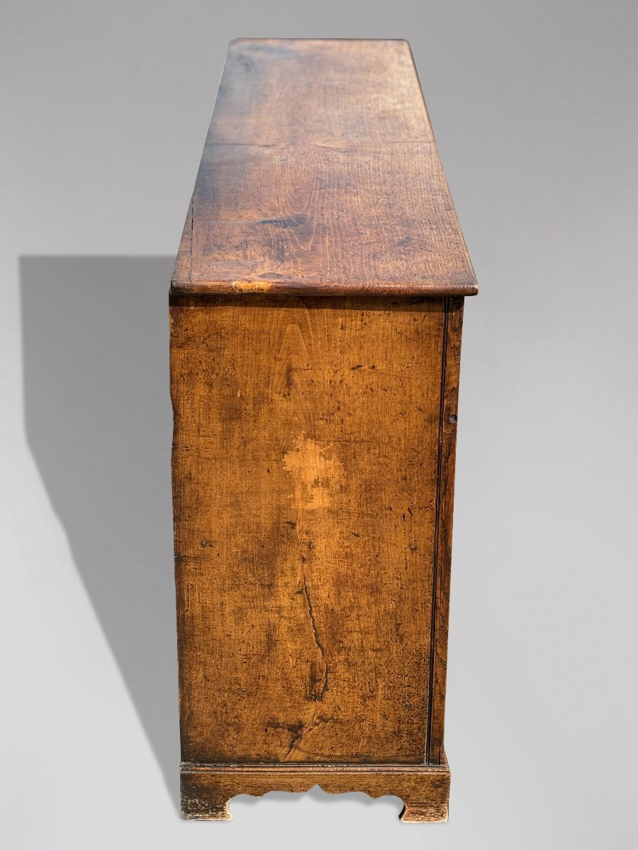 Early 19th Century English Georgian Oak Dresser-photo-3
