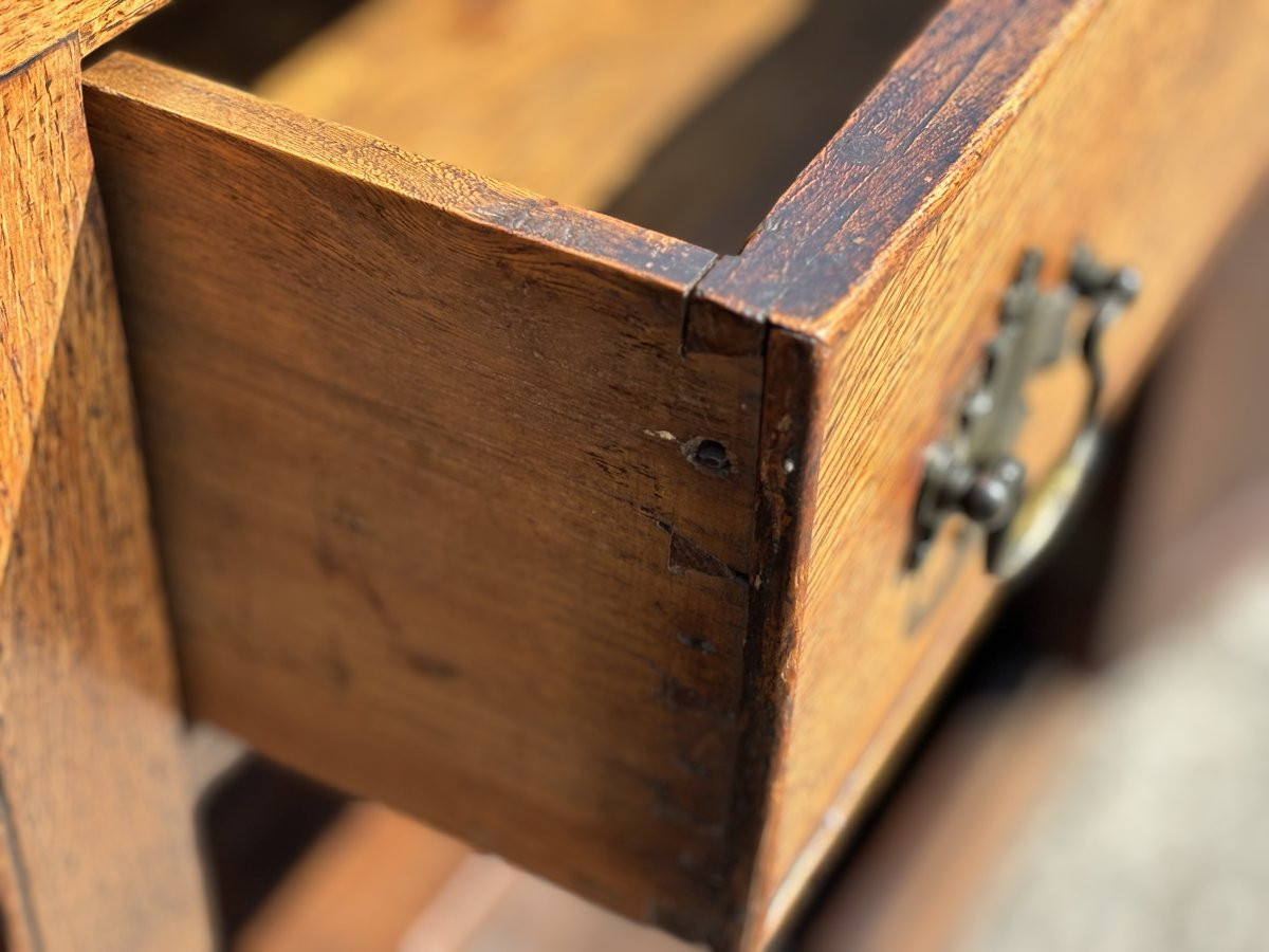Early 19th Century English Georgian Oak Dresser-photo-4