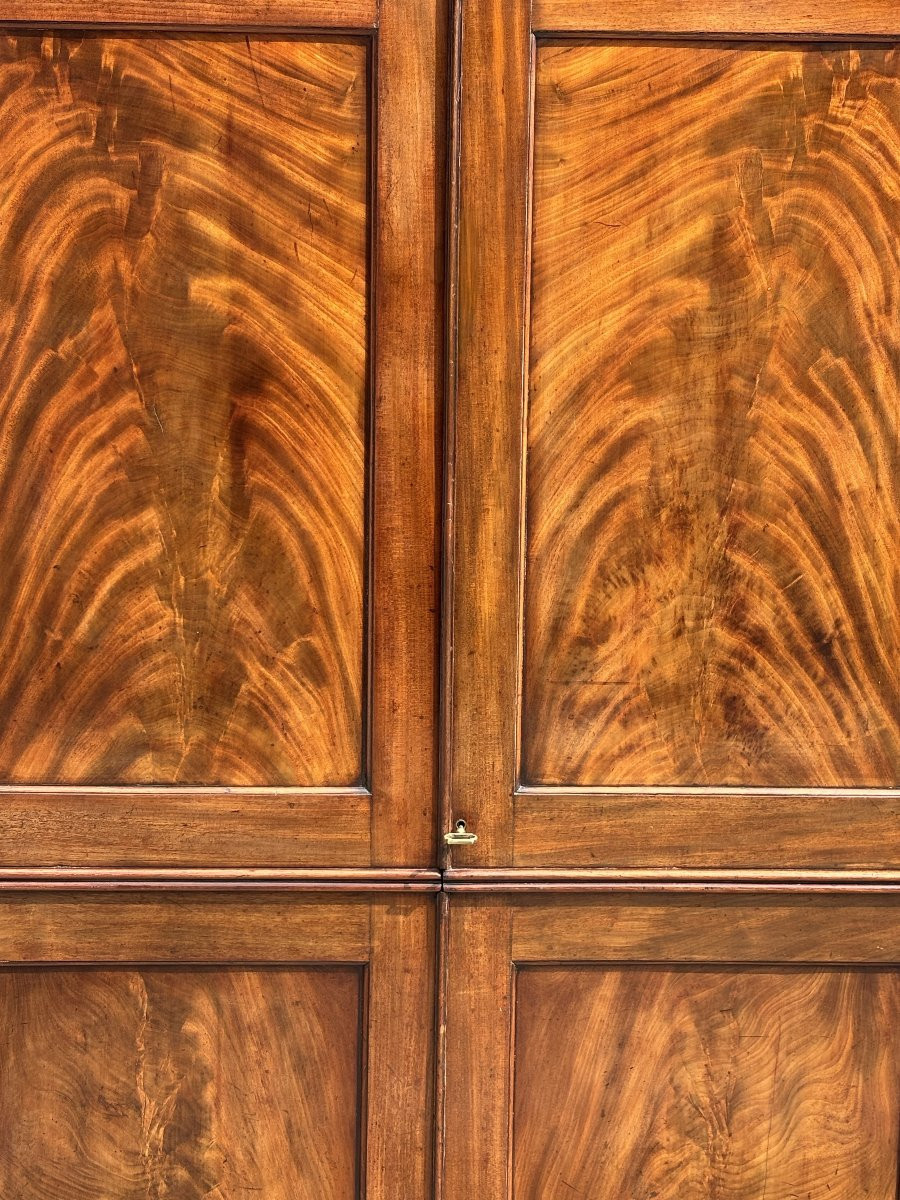 Armoire en Acajou du Début du 19ème Siècle, Époque George IV-photo-4